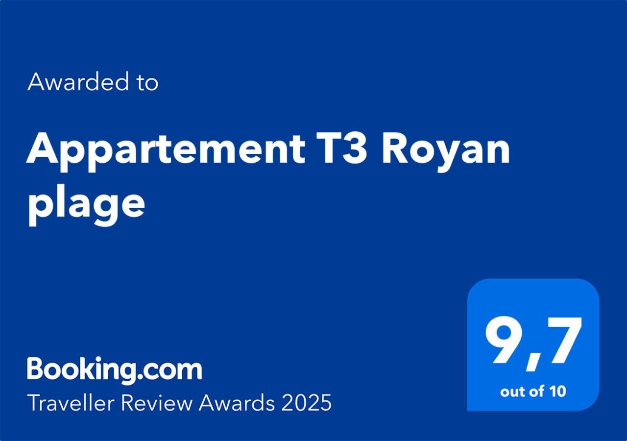 Appartement T3 Royan Plage Eksteriør billede